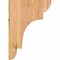 Ekena Millwork New Brighton Smooth Corbel, Western Red Cedar, 3 1/2"W x 10"D x 14"H COR04X10X14NEB00SWR - alternate 2
